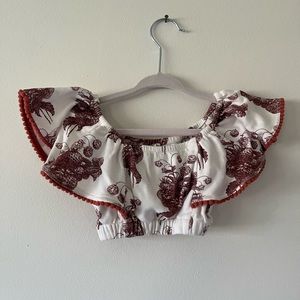 Kate Quinn Strawberry Sun Suit